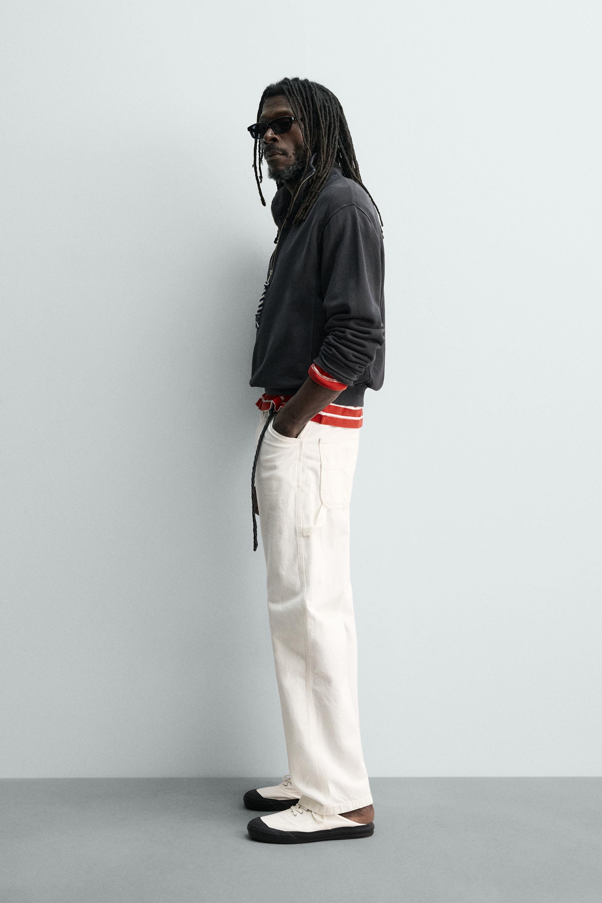 SWEAT COL ZIPPÉ BANDE AARON LEVINE X ZARA